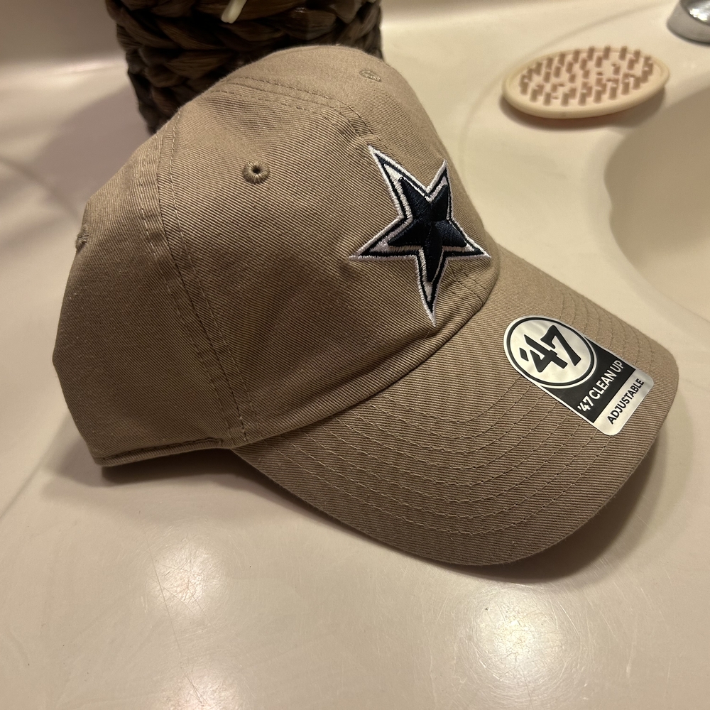 ’47 Clean Up Adjustable Cowboys Star Cap in Khaki